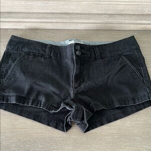 American Eagle Outfitters Black Shorts